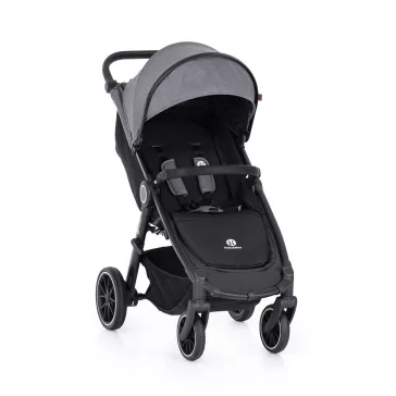 PETITE&MARS Sport babakocsi Street+ RWS Black Ultimate Grey