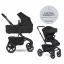 EASYWALKER Kombinált babakocsi Jimmey 2v1 Pepper Black LITE RWS