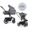 EASYWALKER Kombinált babakocsi Harvey5 2v1 Pebble Grey LITE RWS