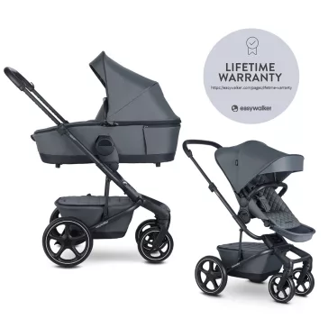   EASYWALKER Kombinált babakocsi  Harvey⁵ Premium 2v1 Mineral Grey LITE RWS