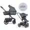 EASYWALKER Kombinált babakocsi  Harvey⁵ Premium 2v1 Mineral Grey LITE RWS