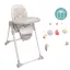 CHICCO Etetőszék Polly Armonia - Mother Pearl + Rainbow Játékív