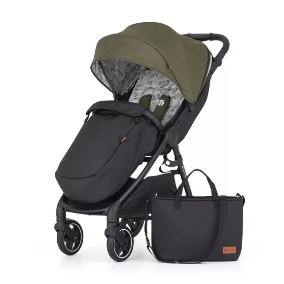PETITE&MARS Sport babakocsi Royal3 Black Mature Olive
