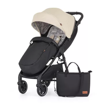 PETITE&MARS Sport babakocsi Royal3 Black Sahara Beige