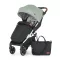 PETITE&MARS Sport babakocsi Royal3 Silver Iron Green