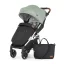 PETITE&MARS Sport babakocsi Royal3 Silver Iron Green