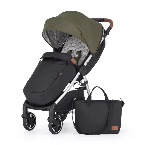 PETITE&MARS Sport babakocsi Royal3 Silver Mature Olive