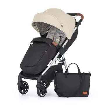 PETITE&MARS Sport babakocsi Royal3 Silver Sahara Beige