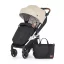 PETITE&MARS Sport babakocsi Royal3 Silver Sahara Beige