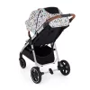 PETITE&MARS Sport babakocsi Royal3 Silver Limited100 Tattoo