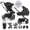 EASYWALKER Harvey NXT XXL babakocsi-szett tartozékokkal Eclipse Black
