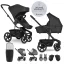 EASYWALKER Harvey NXT XXL babakocsi-szett tartozékokkal Eclipse Black