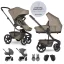 EASYWALKER Harvey NXT XL babakocsi-szett tartozékokkal Mocha Brown