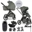 EASYWALKER Babakocsi szett 4 az 1-ben Zoey Go Mineral Green XL + CBX Aton B2 i-Size +CYBEX Base One