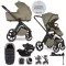 EASYWALKER Babakocsi szett 4 az 1-ben Zoey Go Moss Green XL + CBX Aton B2 i-Size + CYBEX Base One