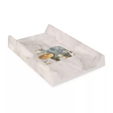   CEBA BABY Pelenkázó alátét 2-oldalas puha (50x70) Basic Cosy Hippo