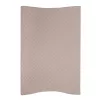 CEBA BABY Pelenkázó alátét 2-szegélyes puha (48x70) Cosy Caro korall