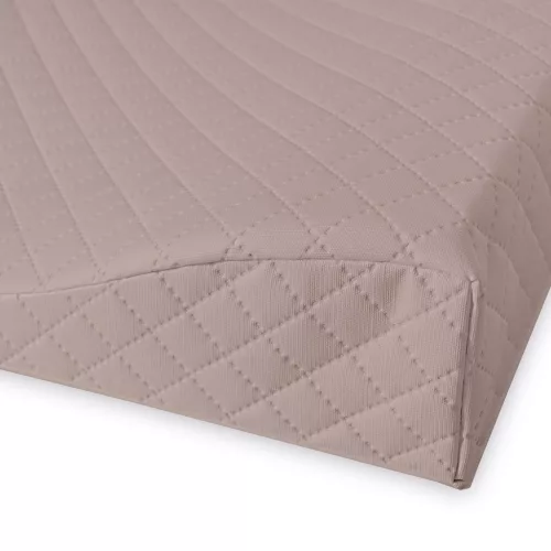 CEBA BABY Pelenkázó alátét 2-szegélyes puha (48x70) Cosy Caro korall