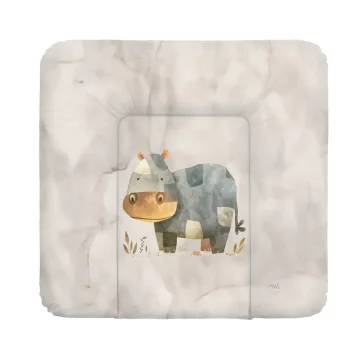 CEBA BABY Puha pelenkázó alátét (75x72) Basic Cosy Hippo