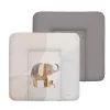 CEBA BABY Puha pelenkázó alátét (75x72) Basic Elephant Family