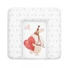 CEBA BABY Puha pelenkázó alátét (75x72) Basic Pierrot