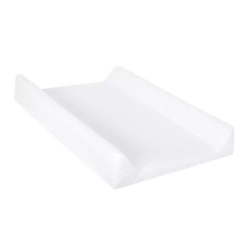 CEBA BABY Pelenkázó alátét 2-szegélyes merev lappal (50x70) Comfort Caro Fehér
