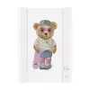 CEBA BABY Pelenkázó alátét 2-szegélyes merev lappal (50x70) Comfort Fluffy Puffy Lea