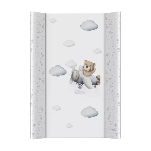 CEBA BABY Pelenkázó alátét 2-szegélyes merev lappal (50x70) Ultra Light Pilot Bear