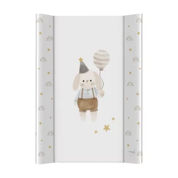   CEBA BABY Pelenkázó alátét 2-szegélyes merev lappal (50x70) Ultra Light Birthday Bunny