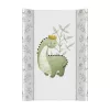 CEBA BABY Pelenkázó alátét 2-szegélyes merev lappal (50x70) Ultra Light Dino King