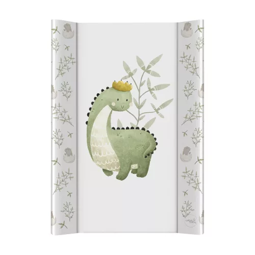 CEBA BABY Pelenkázó alátét 2-szegélyes merev lappal (50x70) Ultra Light Dino King