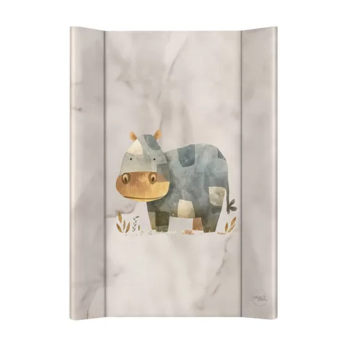 CEBA BABY Pelenkázó alátét 2-oldalas merev deszkával (50x70) Ultra Light Cosy Hippo