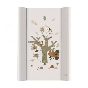   CEBA BABY Pelenkázó alátét 2-szegélyes merev lappal (50x70) Basic Koala