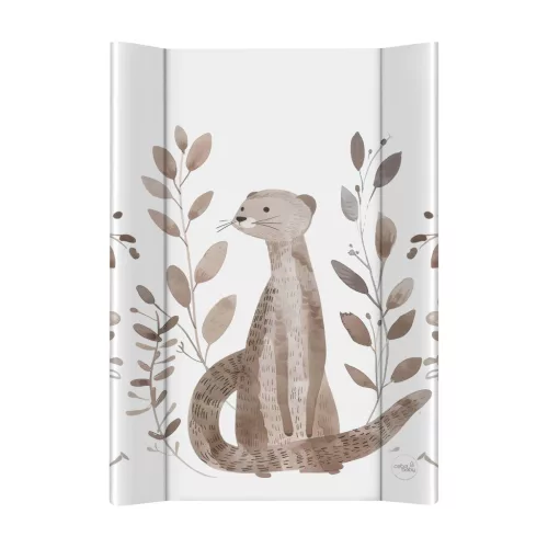CEBA BABY Pelenkázó alátét 2-oldalas kemény deszkával (50x70) Basic Clever Otter