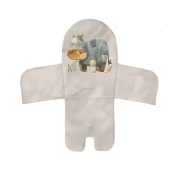 CEBA BABY Etetőszék betét (38x28) Basic Cosy Hippo