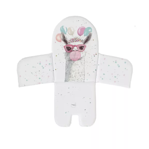 CEBA BABY Etetőszék betét (38x28) Basic Crazy Lama