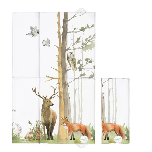 CEBA BABY Pelenkázó alátét utazó (60x40) Basic Woodland