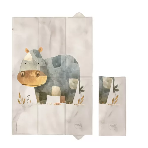 CEBA BABY Utazó pelenkázó alátét (60x40) Basic Cosy Hippo