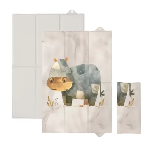 CEBA BABY Utazó pelenkázó alátét (60x40) Basic Cosy Hippo
