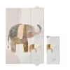 CEBA BABY Utazó pelenkázó alátét (60x40) Basic Elephant Family