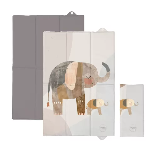 CEBA BABY Utazó pelenkázó alátét (60x40) Basic Elephant Family