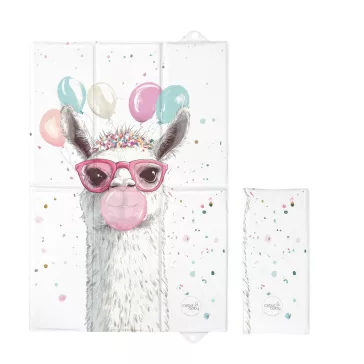   CEBA BABY Utazó pelenkázó alátét (60x40) Basic Crazy Lama