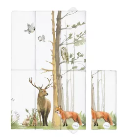 CEBA BABY Pelenkázó alátét utazó (80x50) Basic Woodland