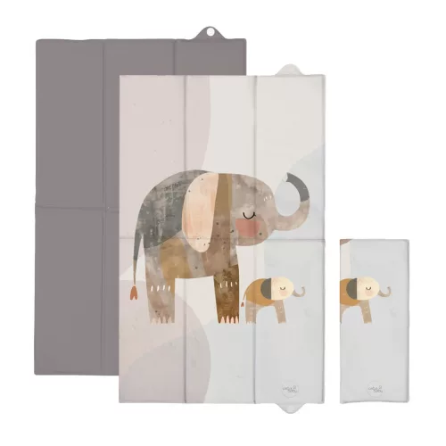 CEBA BABY Utazó pelenkázó alátét (80x50) Basic Elephant Family