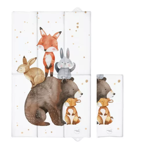 CEBA BABY Utazó pelenkázó alátét (80x50) Basic Forest Friends