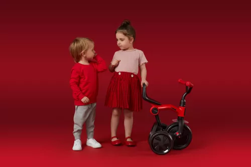 QPLAY Tricikli Ant plus Blue, kor 2 - 6 év