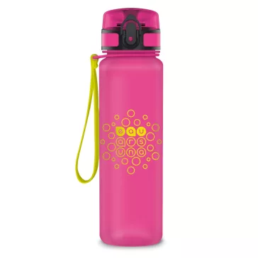 Ars Una mûanyag matt kulacs - 600 ml - Pink