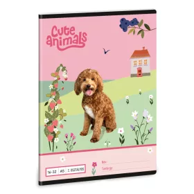Ars Una Cute Animals - Doggie A/5 2. oszt. füzet 16-32