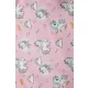 Bébi pamut gumis lepedő 60x120/70x140