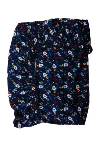 Bébi pamut gumis lepedő 60x120/70x140
